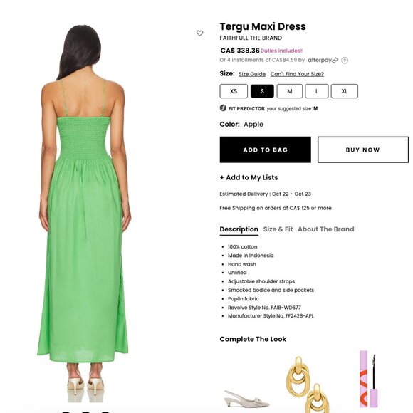 Tergu Maxi Dress - Faithful the Brand - Picture 4 of 6